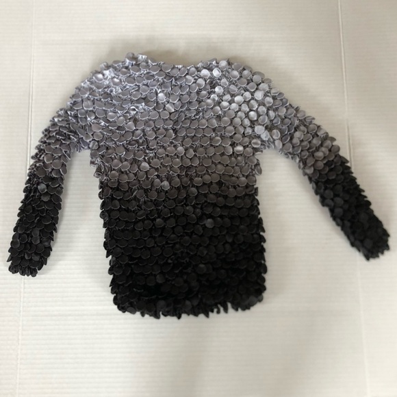 Vtg Ombré Popcorn Top - Picture 4 of 11